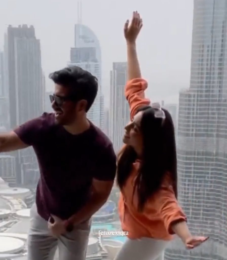 Ushna Shah & Feroze Khan Clicks From Recent Dubai Tour