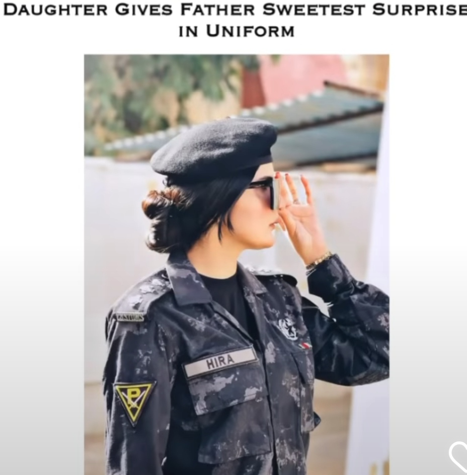 Viral Video of Daughter in Uniform Saluting Father Gets Praised