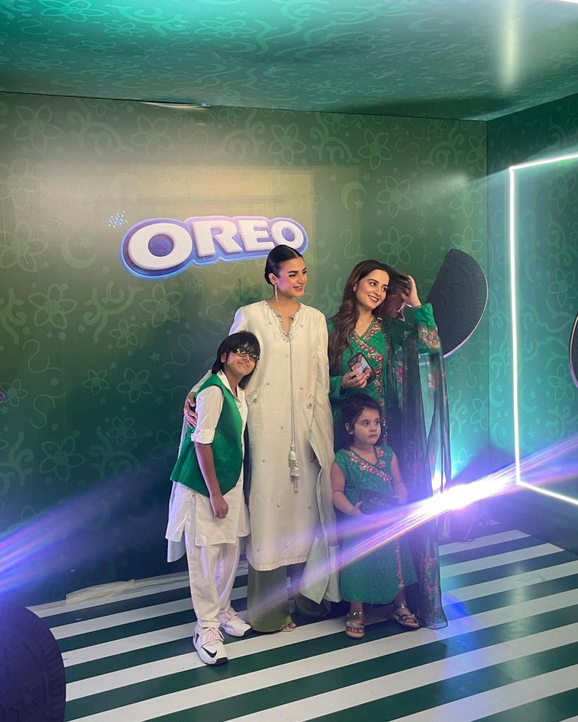 Adorable Moments Between Aiman And Amal At Oreo Event