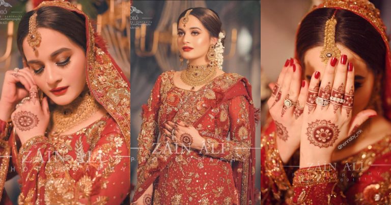 Aiman Khan Is Inspiration For Brides To Be In Latest Clicks