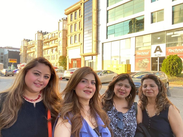 Glimpses From Amber Khan's Trip To Baku