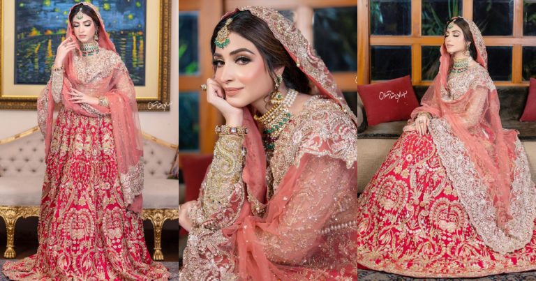 Kinza Hashmi Is A Gorgeous Bride In Her Latest Shoot