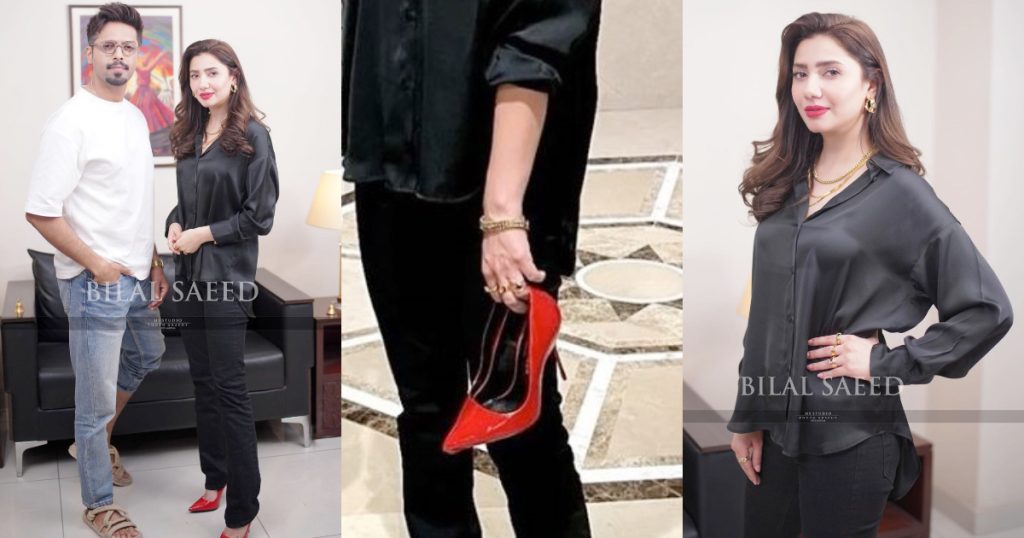 Price Of Mahira Khan's Red Heels Will Surprise You