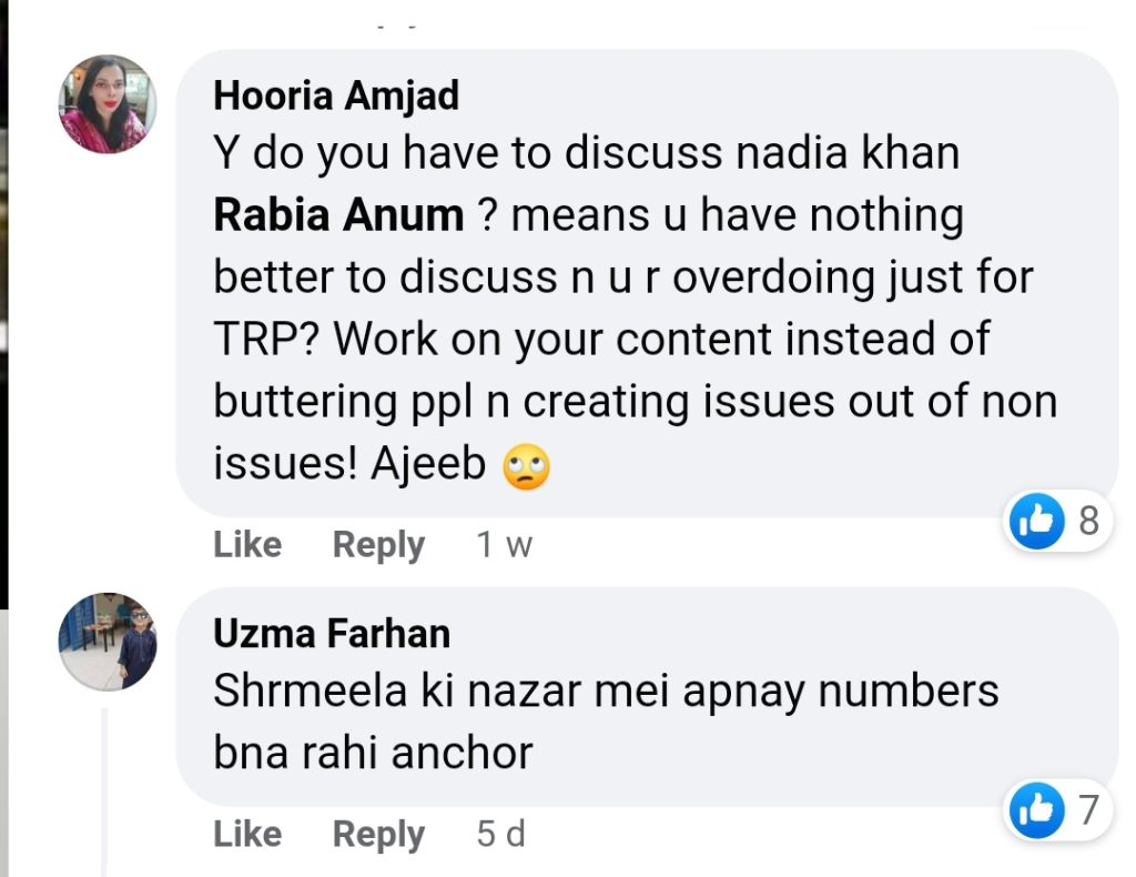 Rabia Anum's Irritating Hosting Style Gets Heavily Criticized