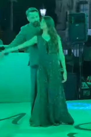 Madiha Iftikhar Beautiful Dance With Husband On Wedding Anniversary