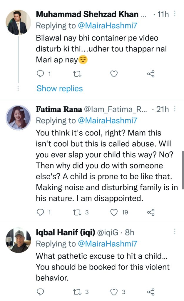 Anchor Maira Hashmi Slaps Boy - Viral Video