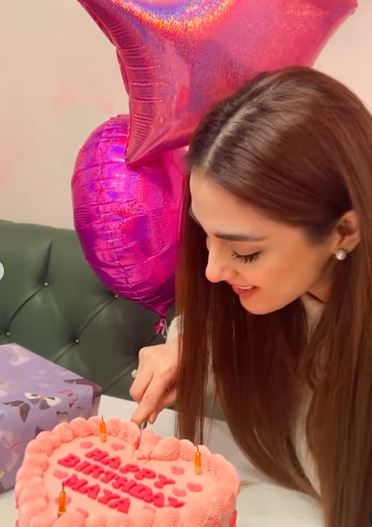 Maya Ali’s Intimate Birthday Celebration