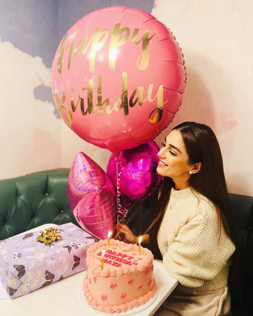 Maya Ali Celebrates Her Birthday In Style