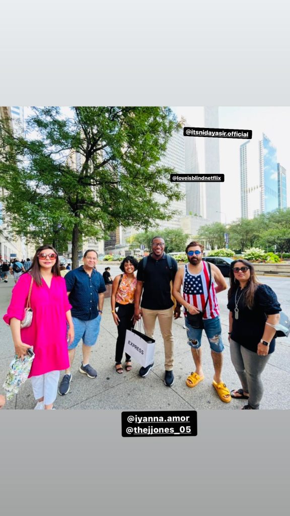 Glimpses From Nida Yasir's Trip To Chicago