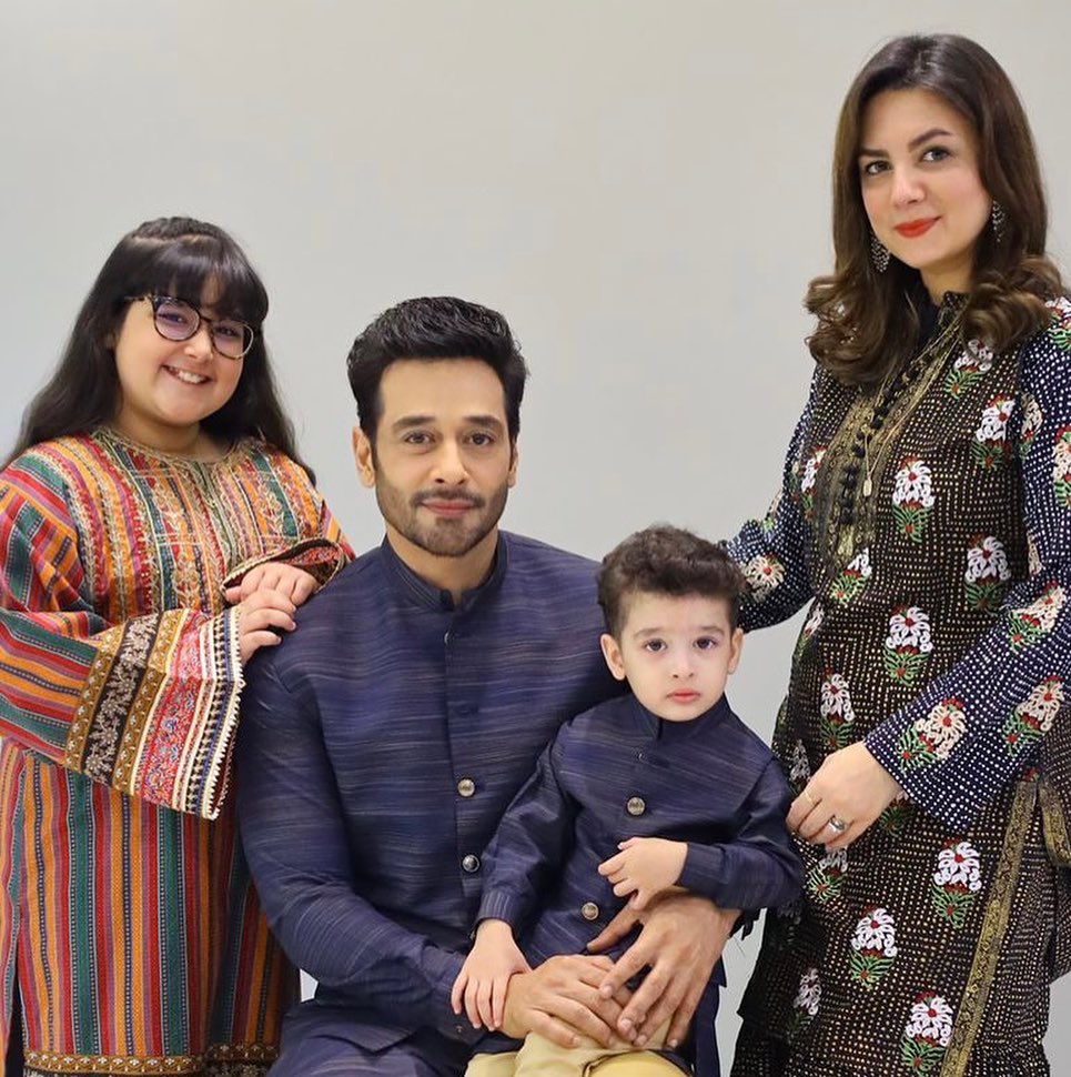 Faisal Qureshi and family look regal at Eid al-Adha 2022 at the finery