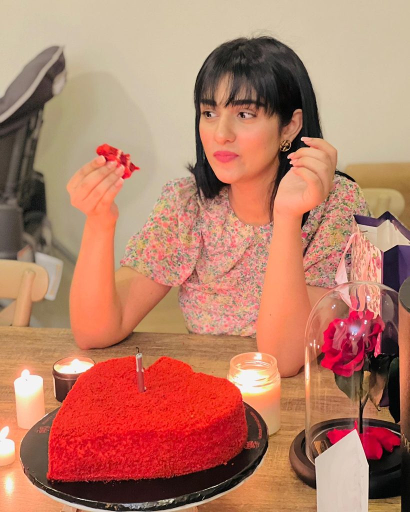 Sarah Khan's Intimate Birthday Celebration