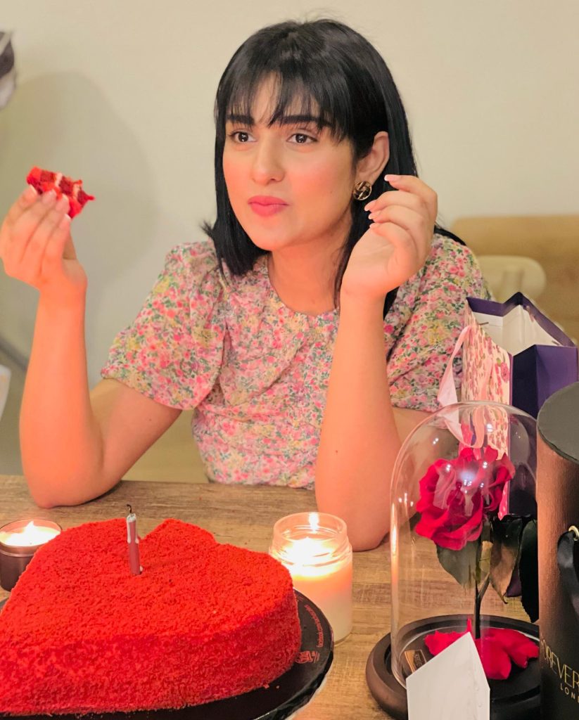 Sarah Khan's Intimate Birthday Celebration