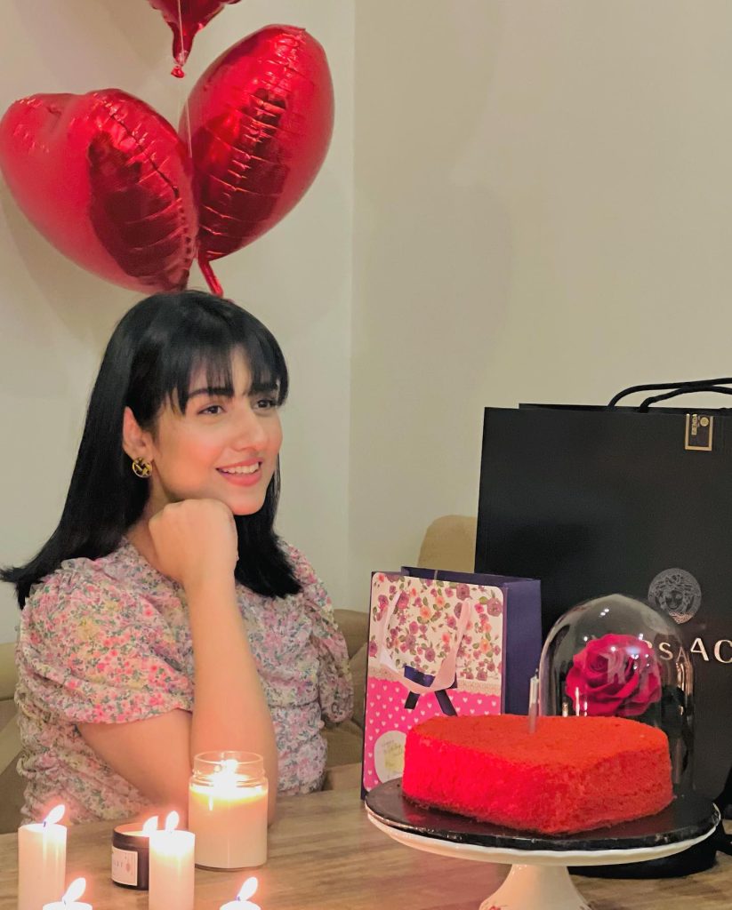 Sarah Khan's Intimate Birthday Celebration