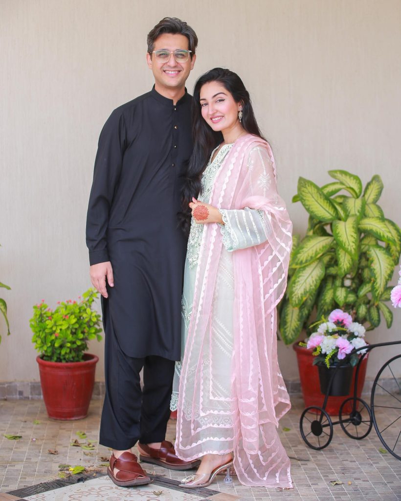 Adorable Eid Pictures of Shafat Ali and Family