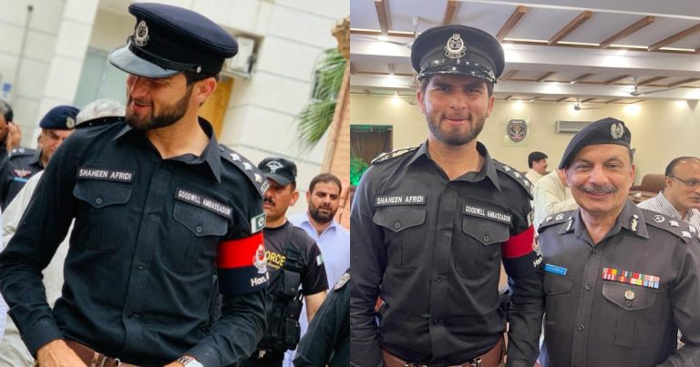 Public’s Interesting Response To Shaheen Afridi Becoming Honorary DSP