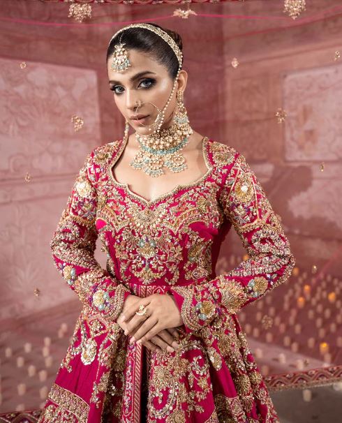 Mina Kashif’s Latest Bridal Collection’22 Featuring Sonya Hussyn