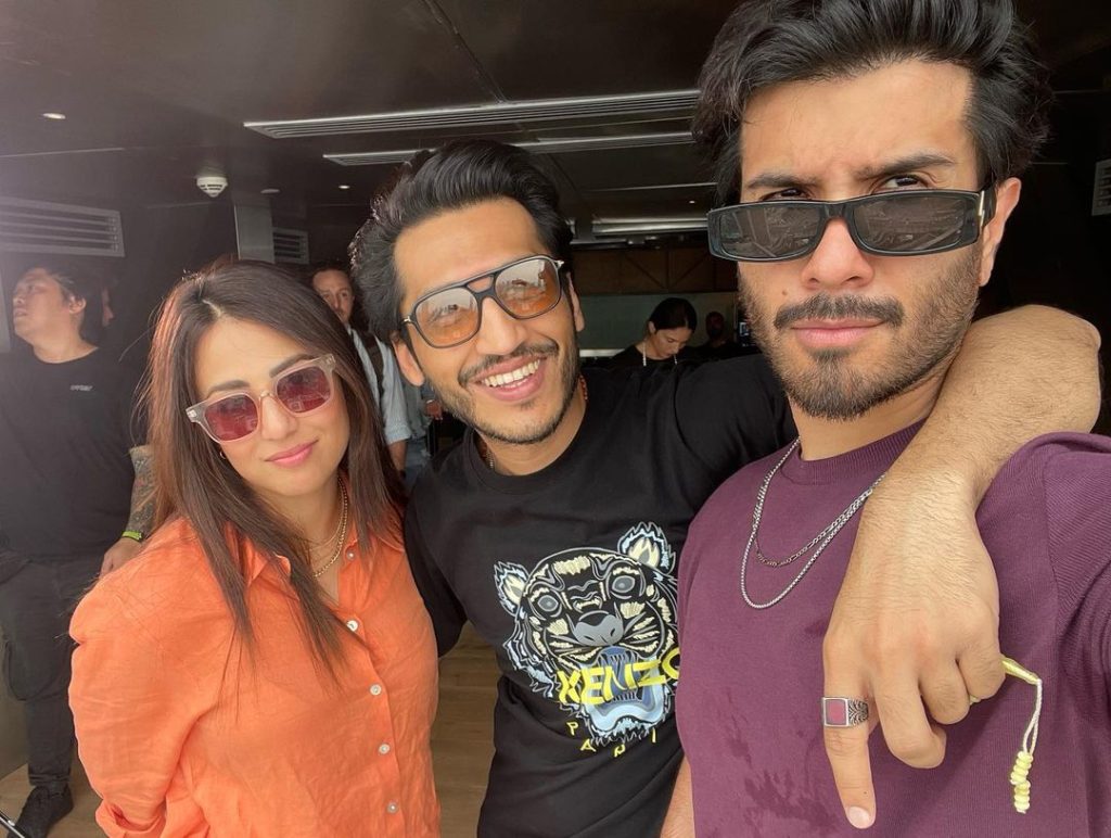 Ushna Shah & Feroze Khan Clicks From Recent Dubai Tour