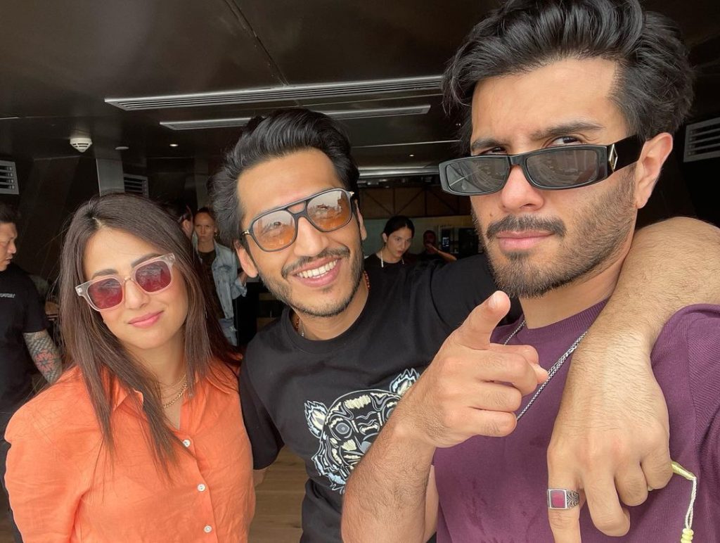 Ushna Shah & Feroze Khan Clicks From Recent Dubai Tour