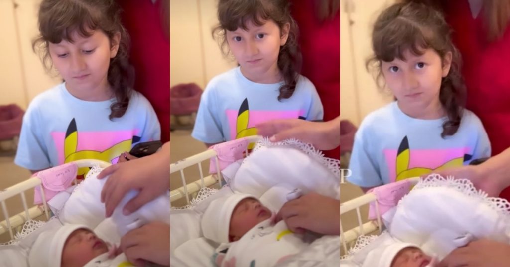Public Spots Sadness in Nooreh's Eyes While Seeing Her Baby Sister