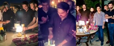Humayun Saeed Shares Video & Pictures from Another Surprise Birthday Party
