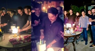 Humayun Saeed Shares Video & Pictures from Another Surprise Birthday Party