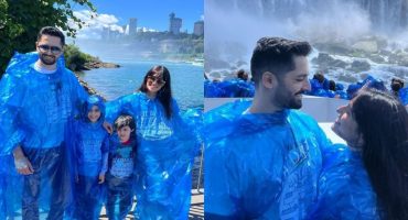 Ayeza & Danish Celebrate Wedding Anniversary at Niagara Falls, Canada
