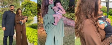 Madeha Naqvi Latest Adorable Clicks with Her Son