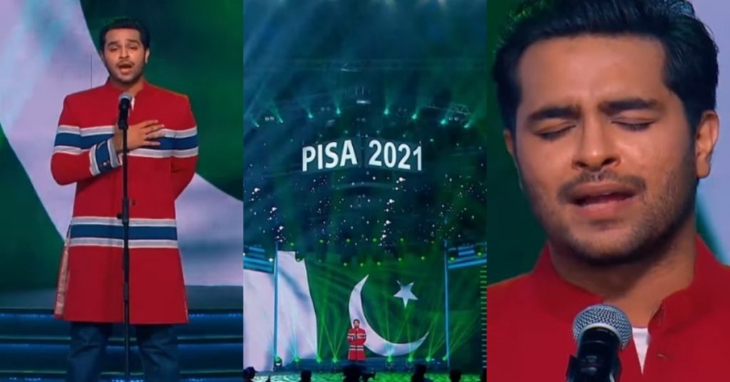 National Anthem by Asim Azhar in PISA 2021 Invites Criticism