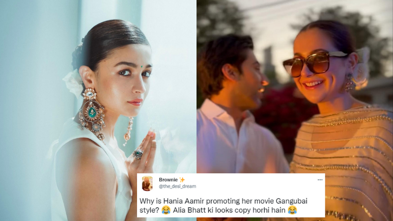 Did Hania Aamir Copy Alia Bhatt's Look Again