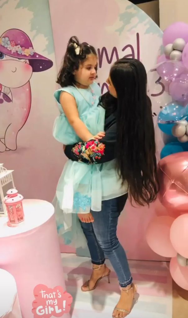 Aiman And Muneeb Celebrate 3rd Birthday of Amal Muneeb