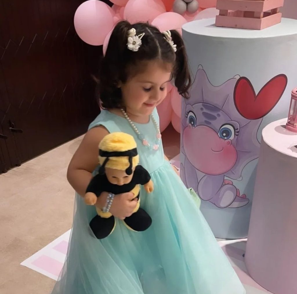 Aiman And Muneeb Celebrate 3rd Birthday of Amal Muneeb