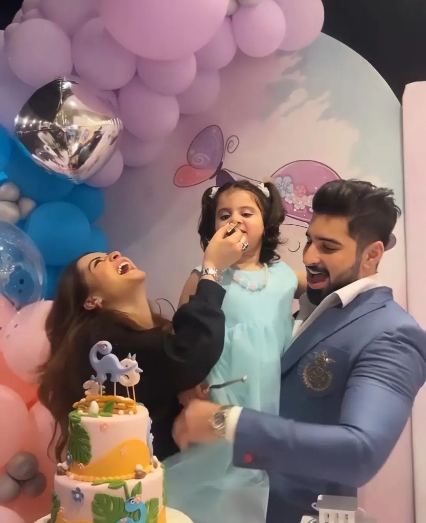 Aiman And Muneeb Celebrate 3rd Birthday of Amal Muneeb