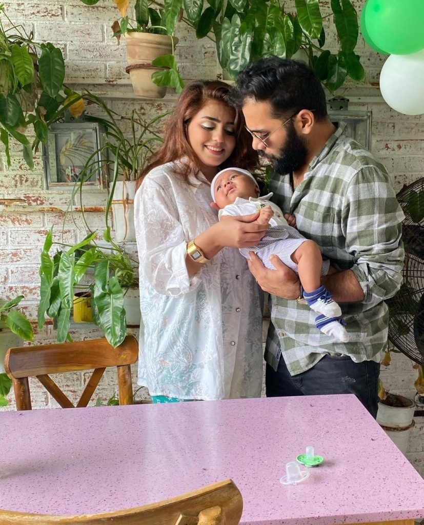 Anumta Qureshi Treats Fans With Close Up Pictures Of Her Child