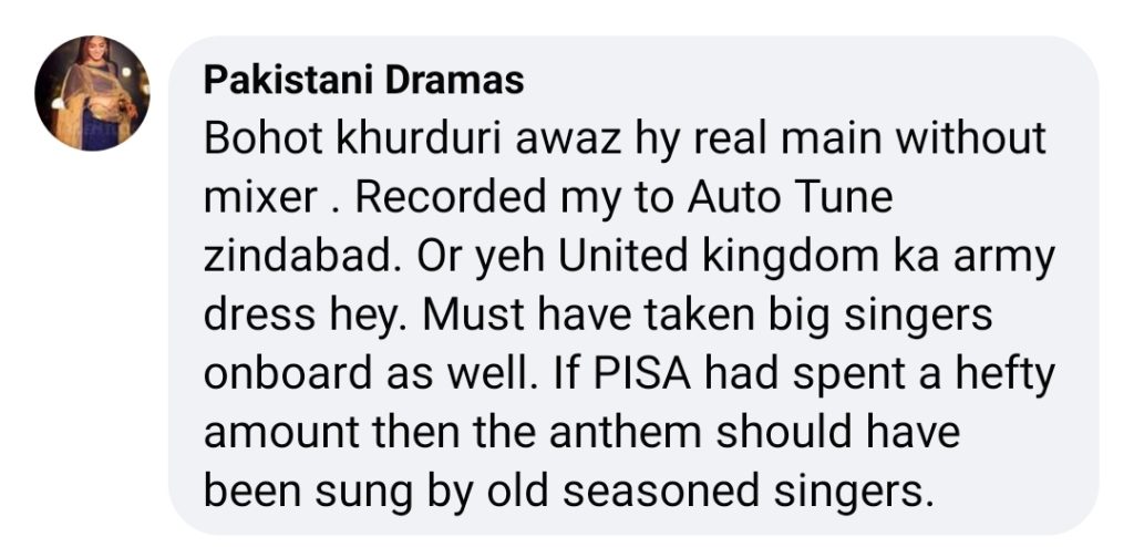 National Anthem by Asim Azhar in PISA 2021 Invites Criticism