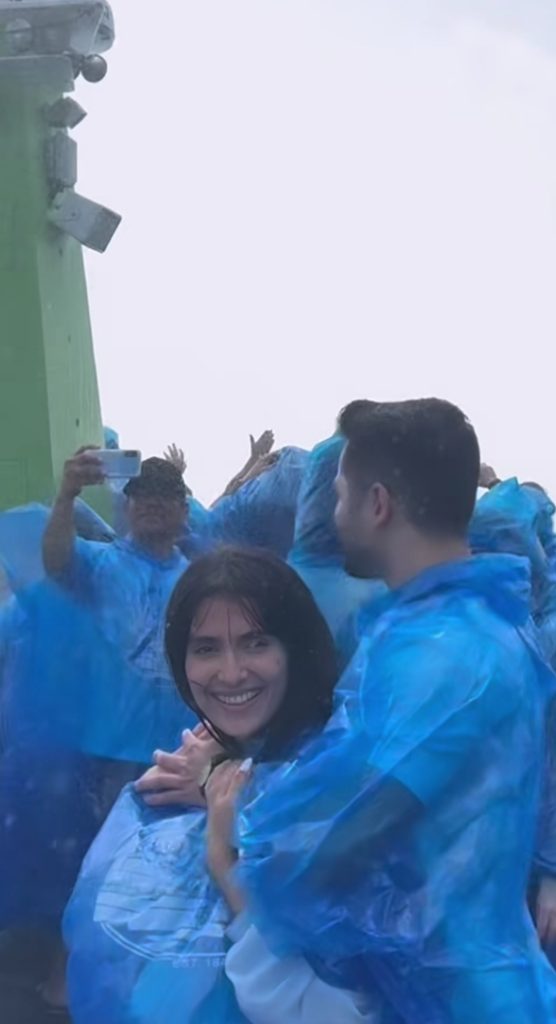 Ayeza & Danish Celebrate Wedding Anniversary at Niagara Falls, Canada