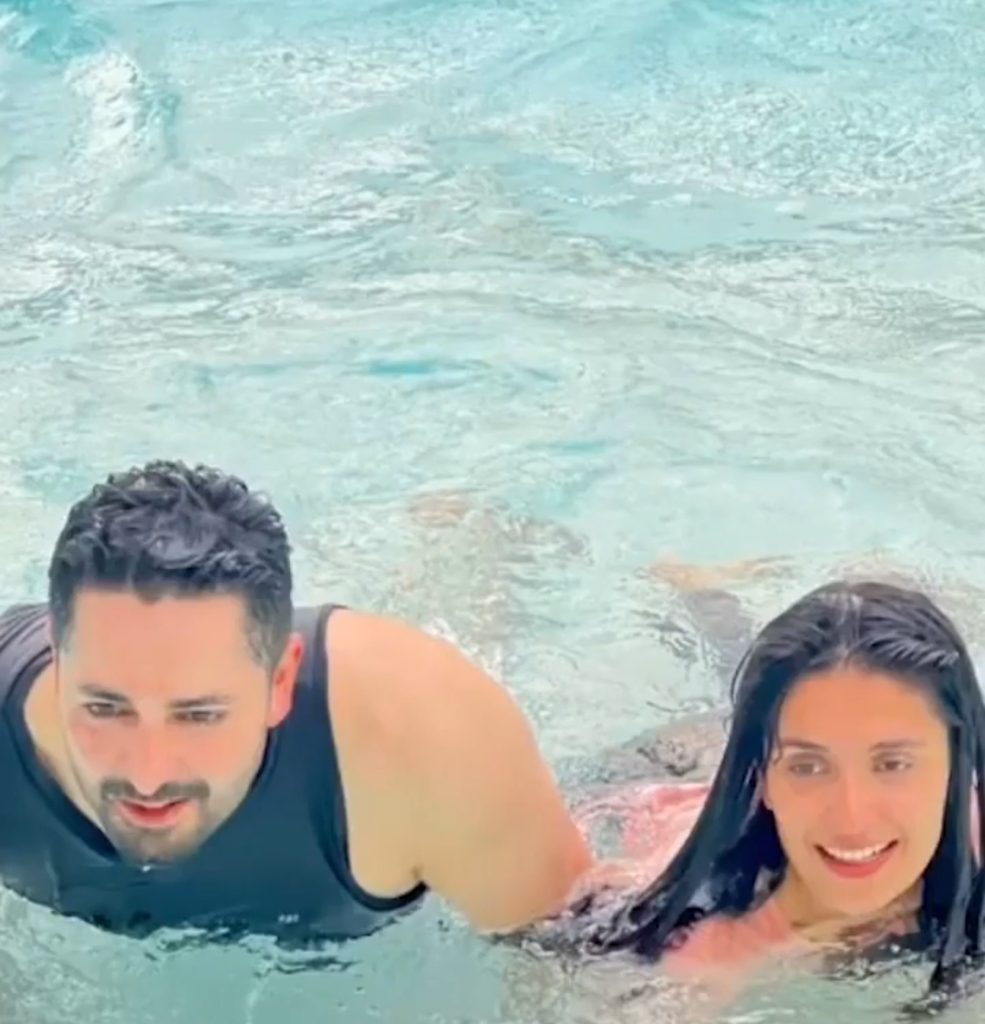 Ayeza & Danish's Pool Pictures Invite Trolls