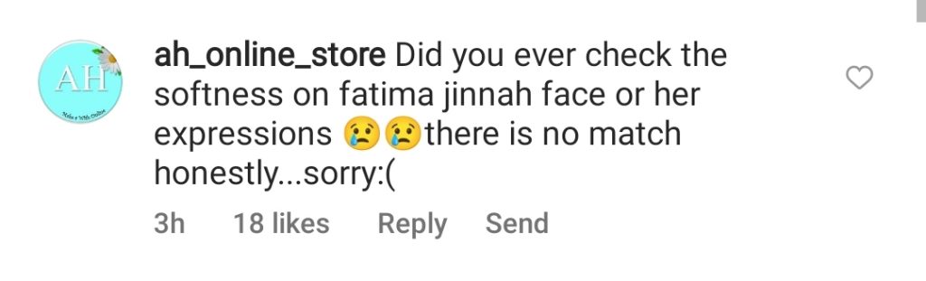 Public Reacts To Another Wrong Choice for Fatima Jinnah Character