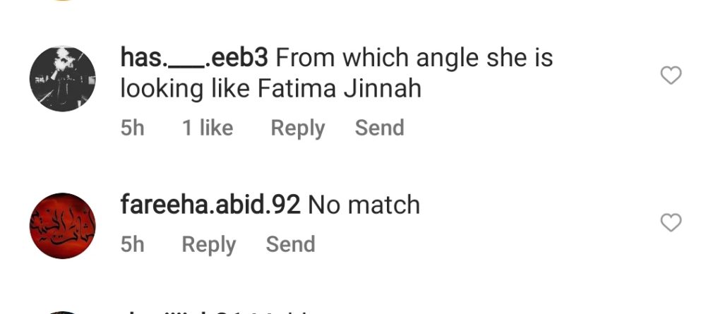 Public Reacts To Another Wrong Choice for Fatima Jinnah Character