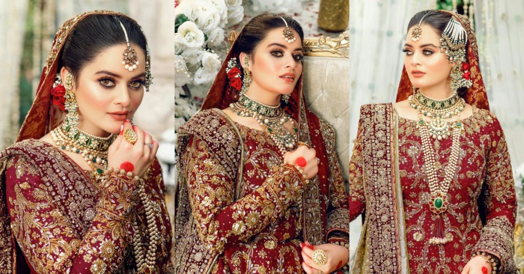 Minal Khan Nails Royalty In Latest Bridal Shoot