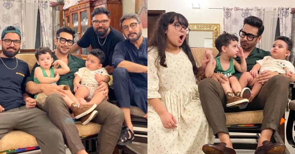 Celebrities Get Together At Yasir Hussain’s Residence