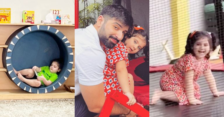 Aiman Khan’s Daughter Amal’s First Day At School
