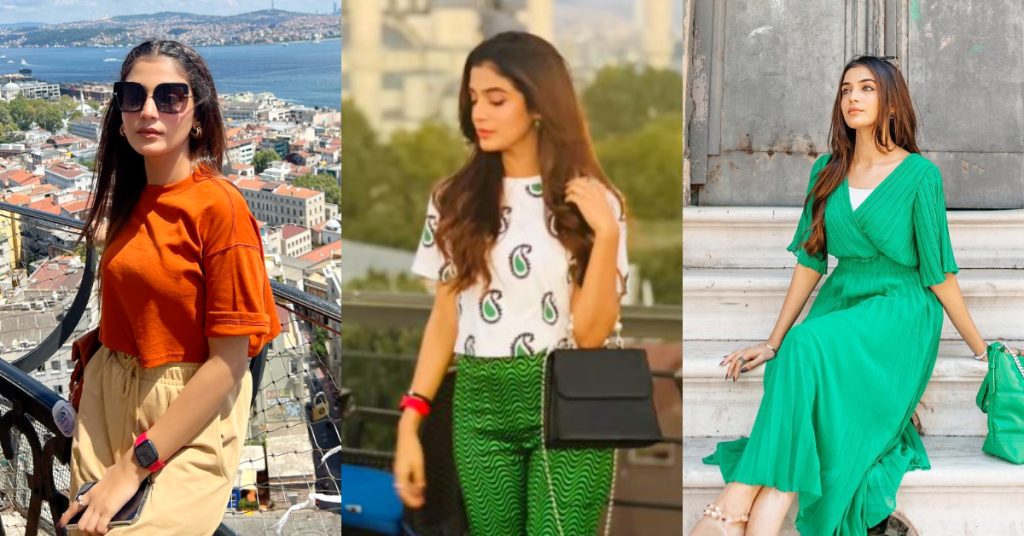 Laiba Khan’s Bewitching Clicks From Galata Tower Istanbul