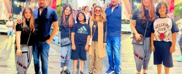 Javeria Saud's Family Trip To Taksim Square Turkey