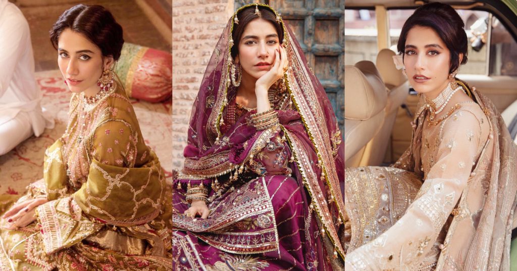 Mohsin Naveed Ranjha's Latest Festive Collection "Zarlish" Featuring Syra Yousaf