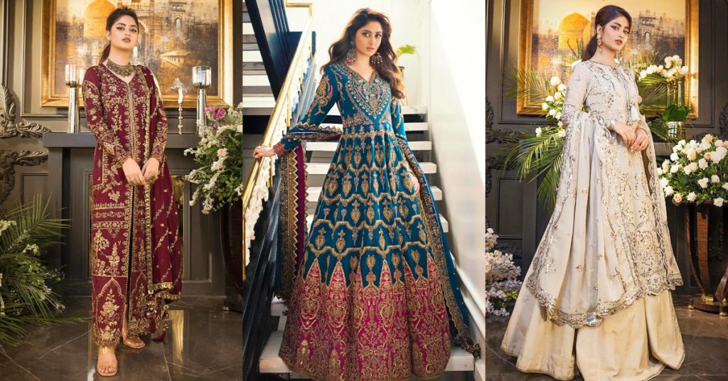 Asim Jofa's Latest Festive Collection 'Jaan-e-Ada' Featuring Sajal Aly