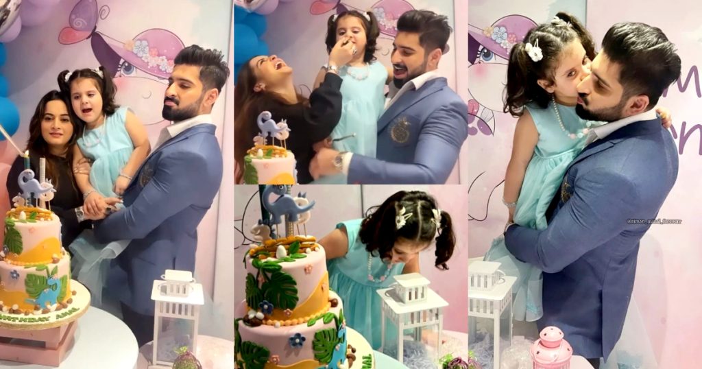 Aiman And Muneeb Celebrate 3rd Birthday of Amal Muneeb