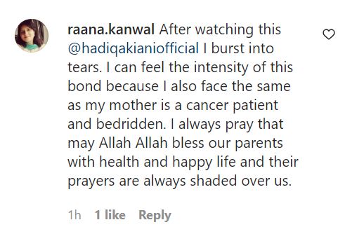 Hadiqa Kiani Showers Her Ailing Mother With Love In Latest Video