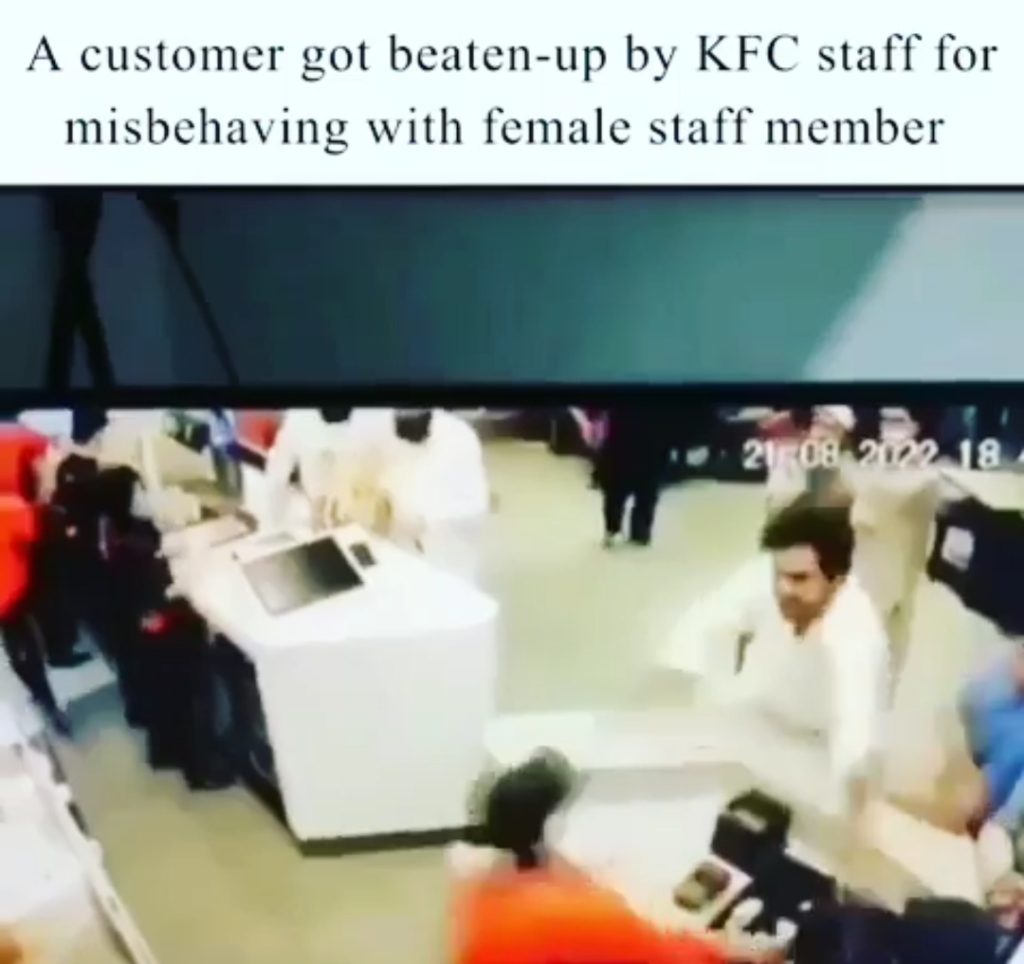 KFC Staff Beats Up a Customer - Here Is Why