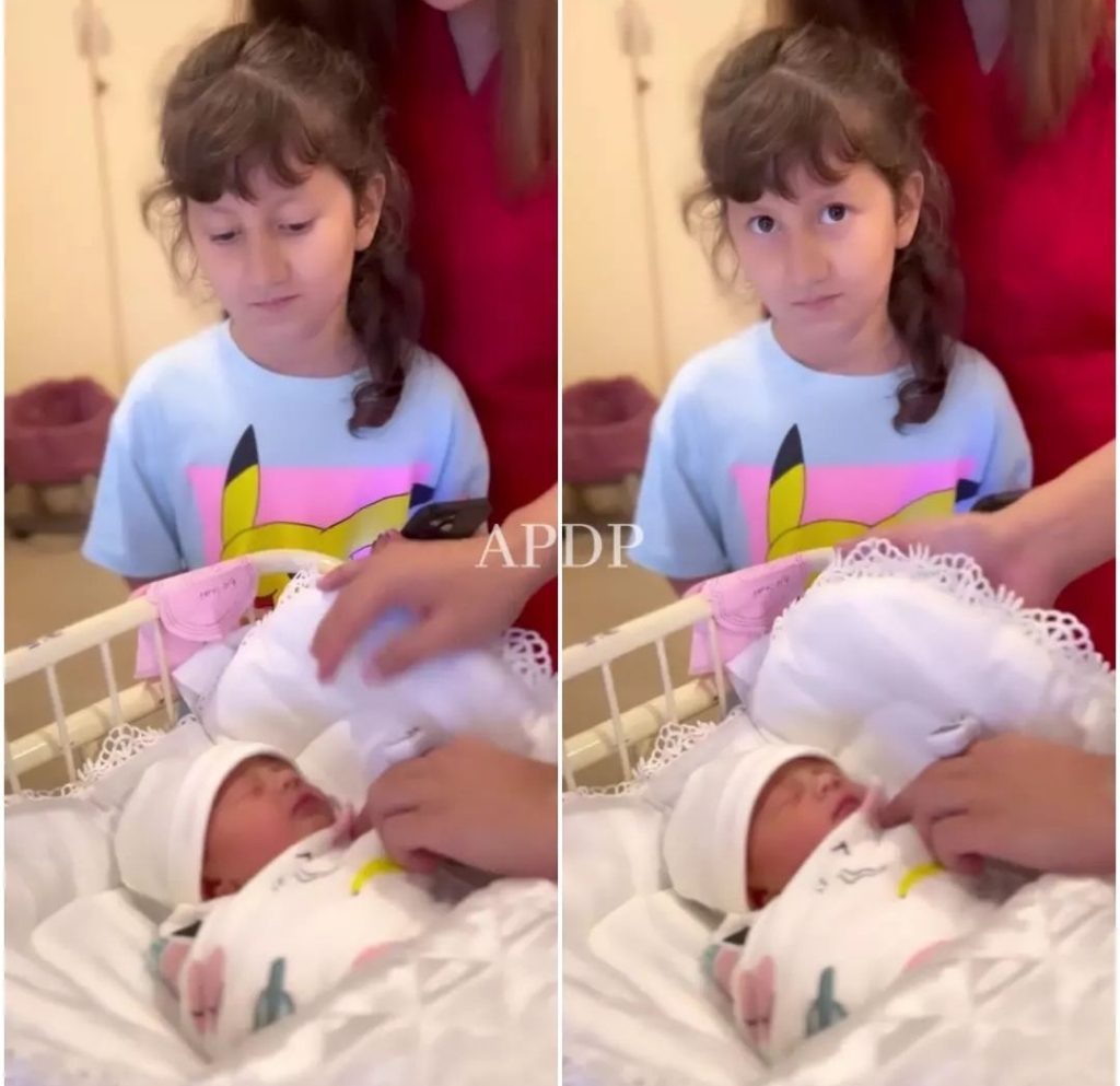 Public Spots Sadness in Nooreh's Eyes While Seeing Her Baby Sister