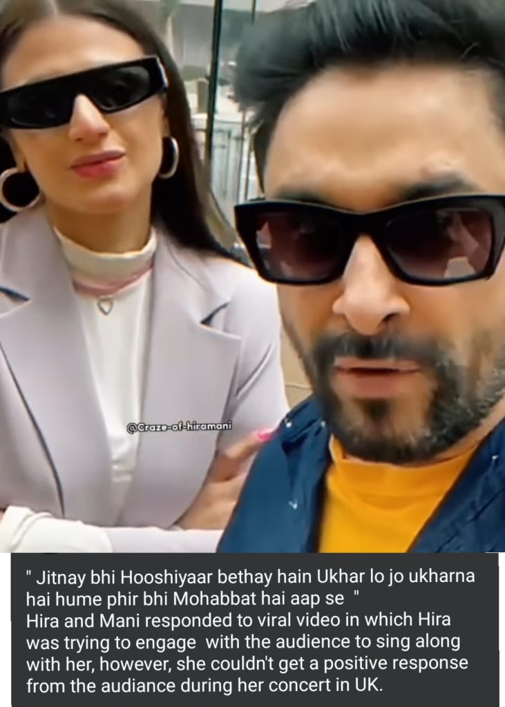 Public Reacts To Hira & Mani's Respond To Viral Embarrassing Moment